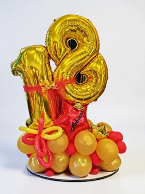 Bouquet estándar con números
